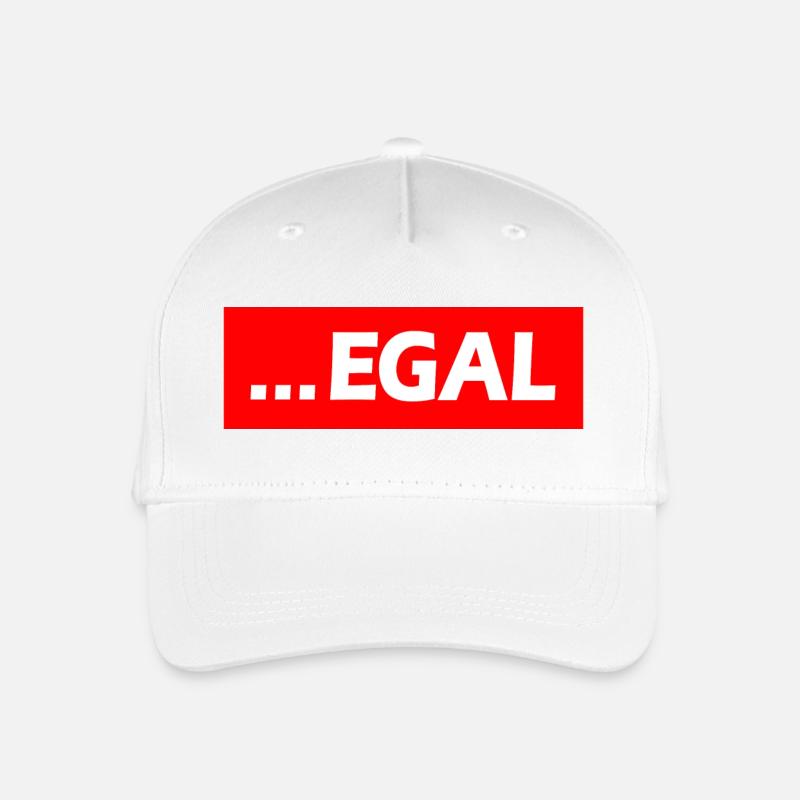 ... EGAL - Kinder Bio Basecap - Weiß