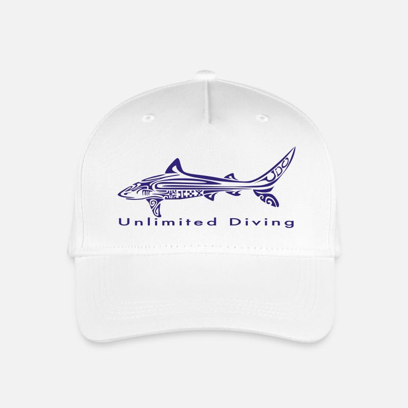 Tigerhai UD - Kinder Bio Basecap - Weiß