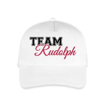 Team Rudolph - Kinder Bio Basecap - Weiß - Vorne
