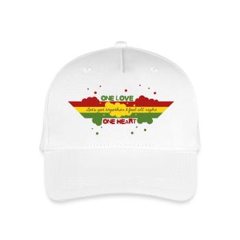 One Love - Casquette de baseball bio Enfant - blanc - Devant