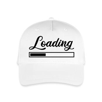 loading - Kinder Bio Basecap - Weiß - Vorne