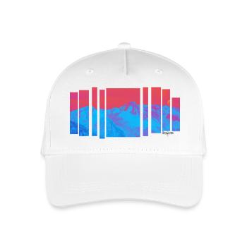 Jacaranda Mountain Heat - Organic Kids’ Baseball Cap - white - Front