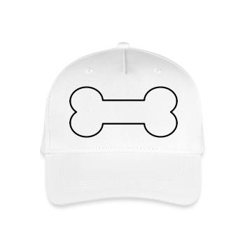 Dog bone - Organic Kids’ Baseball Cap - white - Front