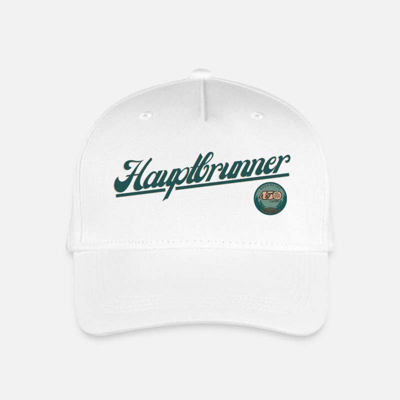 Hauptbrunner - Kinder Bio Basecap - Weiß
