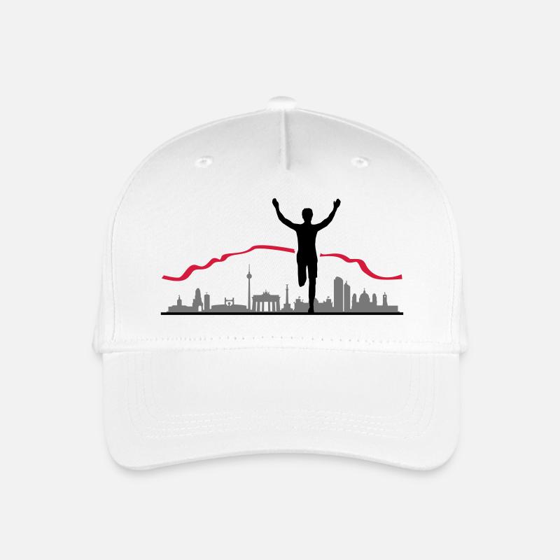 Berlin Marathon - Kinder Bio Basecap - Weiß