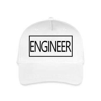 Engineer Proud Graduated Engineering Student - Organic Kids’ Baseball Cap - white - Front