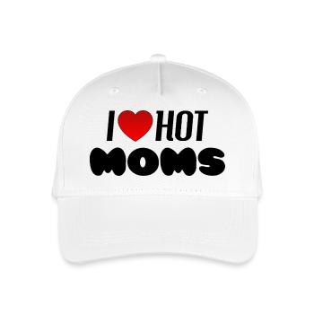 J’adore les mamans sexy - Casquette de baseball bio Enfant - blanc - Devant