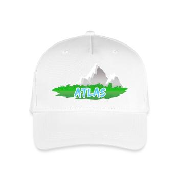 Design - Organic Kids’ Baseball Cap - white - Front