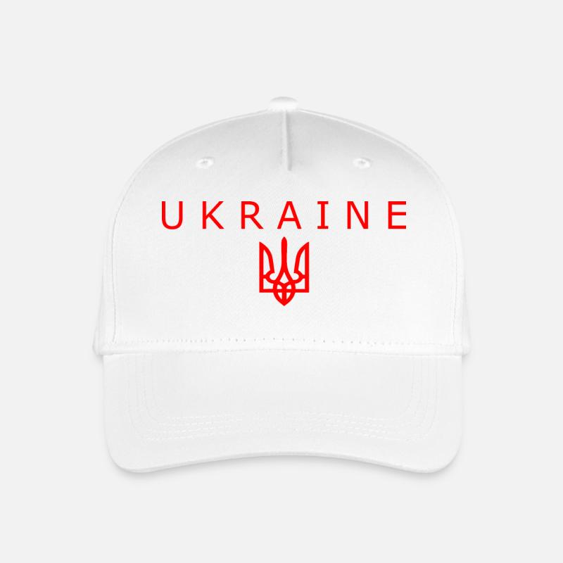 Ukraine - Kinder Bio Basecap - Weiß