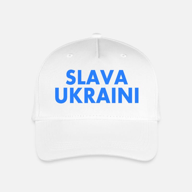 Ukraine - Kinder Bio Basecap - Weiß