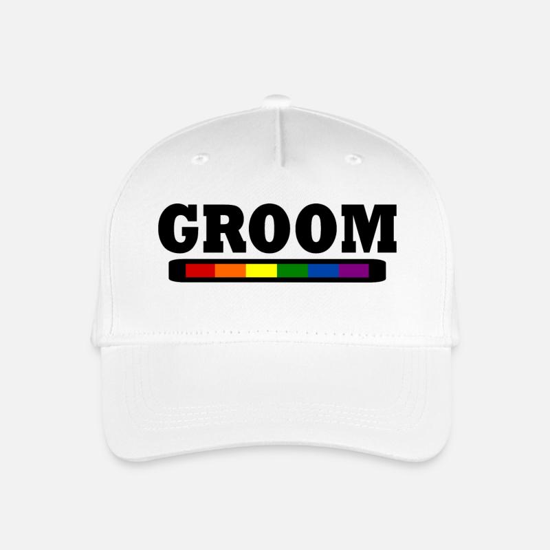 Groom - Kinder Bio Basecap - Weiß
