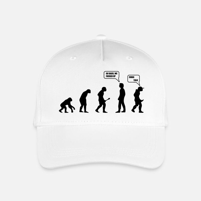 Swag Yolo Evolution - Kinder Bio Basecap - Weiß