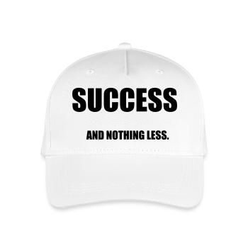 Success - Organic Kids’ Baseball Cap - white - Front