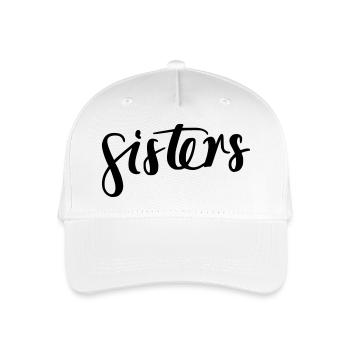 Sisters - Organic Kids’ Baseball Cap - white - Front