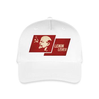 Lenin Lever Flag - Organic Kids’ Baseball Cap - white - Front