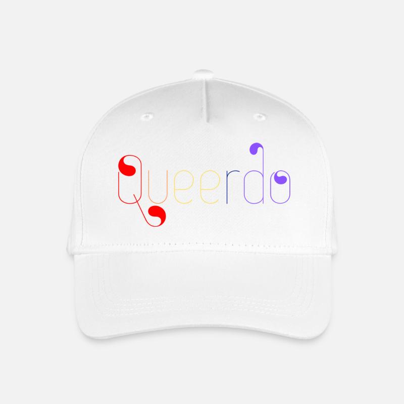 Queerdo - Organic Kids’ Baseball Cap - white