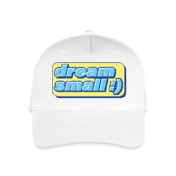 Retro Pixel Dream – Ironische Motivation - Kinder Bio Basecap - Weiß - Vorne