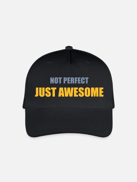 awesome - Kinder Bio Basecap - Schwarz