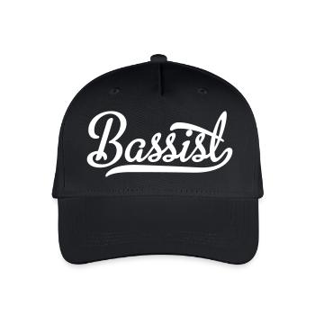 Bassist - Kinder Bio Basecap - Schwarz - Vorne