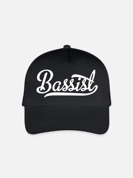 Bassist - Kinder Bio Basecap - Schwarz