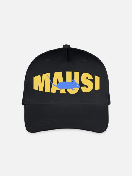 MAUSI - Kinder Bio Basecap - Schwarz
