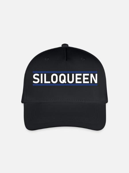 SiloQueen - Kinder Bio Basecap - Schwarz