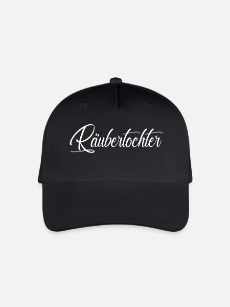 Räubertochter - Kinder Bio Basecap - Schwarz