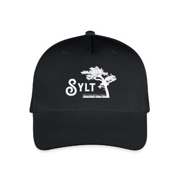 Sylt - Kinder Bio Basecap - Schwarz - Vorne