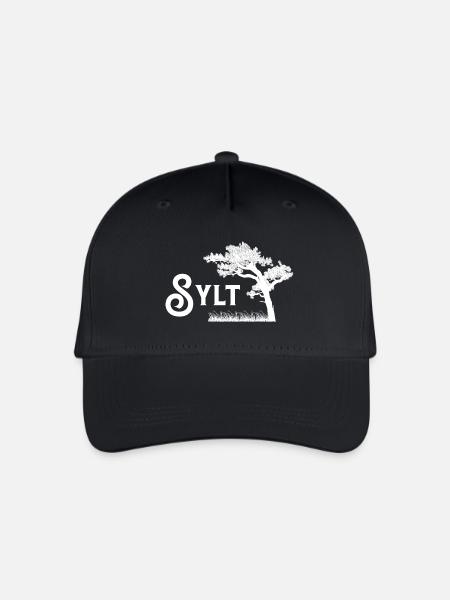 Sylt - Kinder Bio Basecap - Schwarz