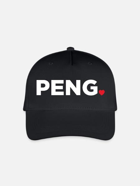Peng - Kinder Bio Basecap - Schwarz
