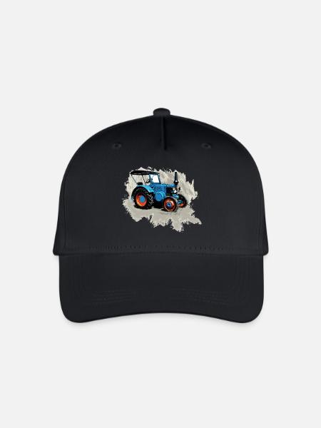 Traktor Lanz - Kinder Bio Basecap - Schwarz