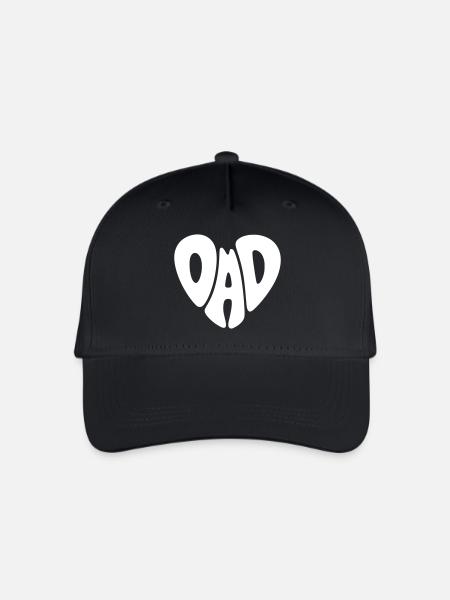 Dad - Kinder Bio Basecap - Schwarz