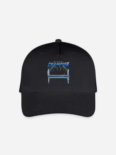 WorkoutChampion - Kinder Bio Basecap - Schwarz