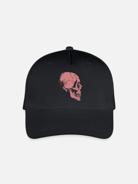 Skelett - Kinder Bio Basecap - Schwarz