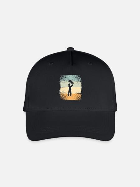 Vater Und Sohn - Kinder Bio Basecap - Schwarz