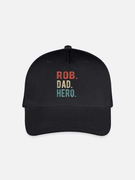 Rob Dad Held - Kinder Bio Basecap - Schwarz