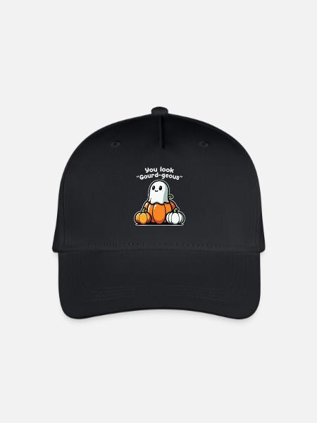 Du Siehst Kürbis-geous Aus - Halloween Outfit - Kinder Bio Basecap - Schwarz