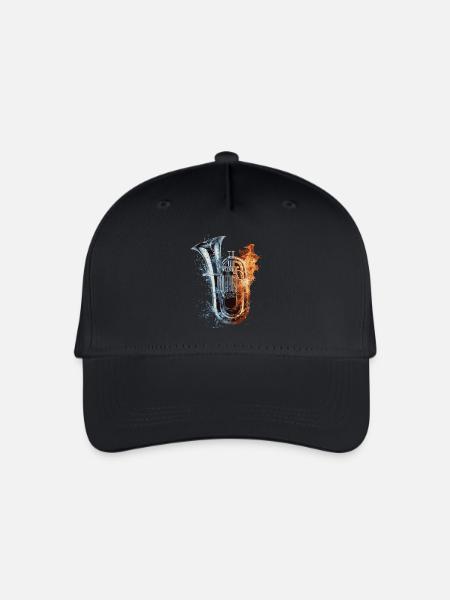 Tuba - Kinder Bio Basecap - Schwarz