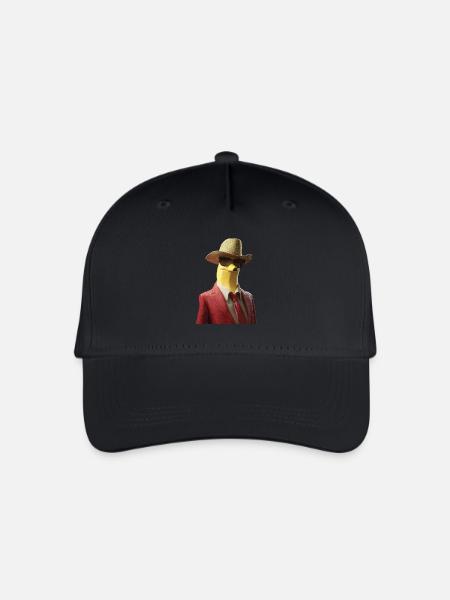 Banane - Kinder Bio Basecap - Schwarz