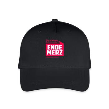 ENDE MERZ - Kinder Bio Basecap - Schwarz - Vorne