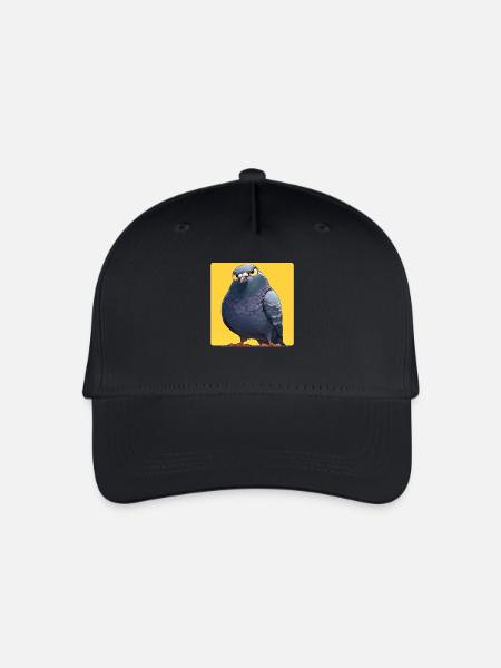 Tauben Taube - Kinder Bio Basecap - Schwarz