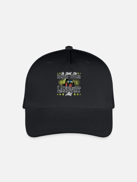 Landwirt - Kinder Bio Basecap - Schwarz