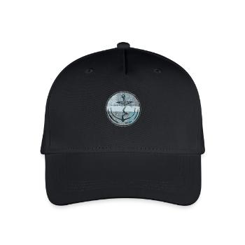 Anker - Kinder Bio Basecap - Schwarz - Vorne
