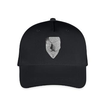 Anonymous v wie vendetta maske - Kinder Bio Basecap - Schwarz - Vorne