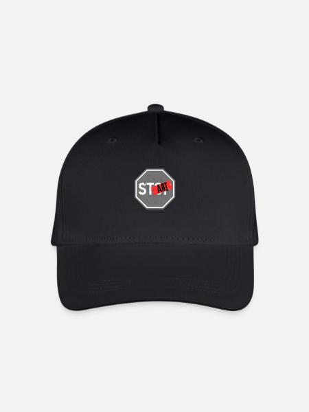 Zacznij tworzyć zamiast się zatrzymywać - Kinder Bio Basecap - Schwarz