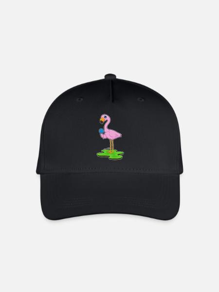Flamingo Lutscher - Kinder Bio Basecap - Schwarz