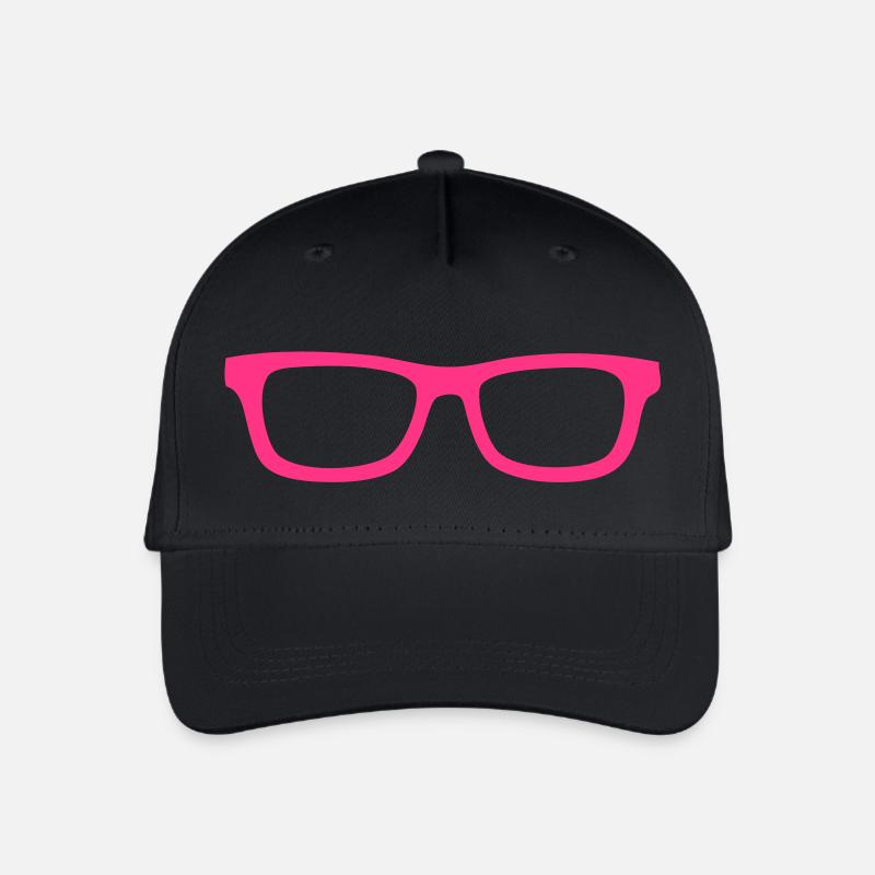 nerdbrille - Organic Kids’ Baseball Cap - black