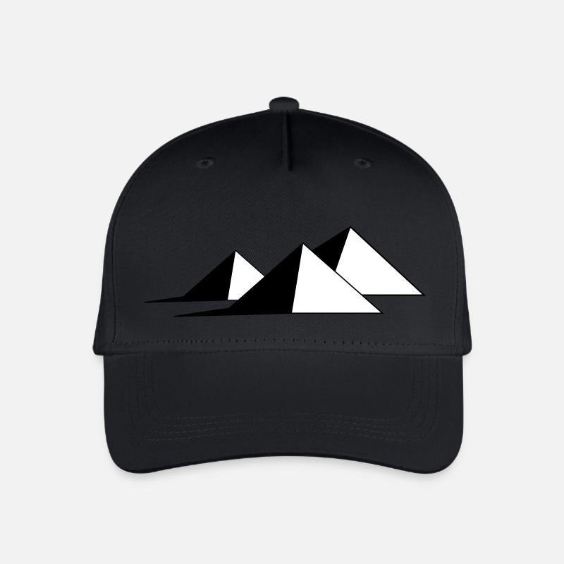 Pyramides - Casquette de baseball bio Enfant - noir