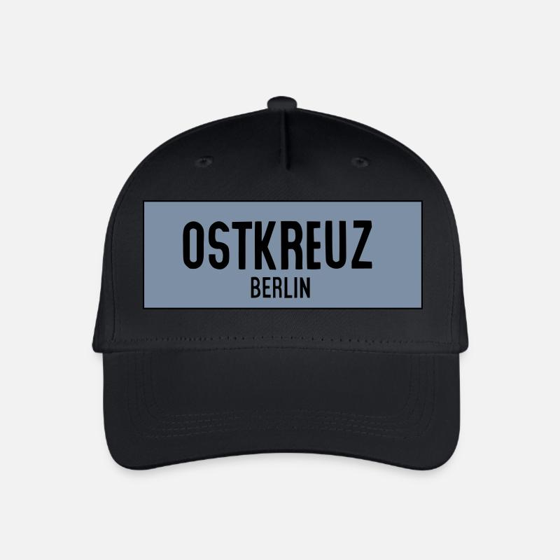 OSTKREUZ Berlin - Kinder Bio Basecap - Schwarz