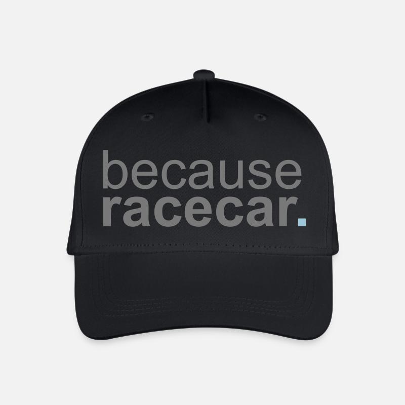 because racecar - Kinder Bio Basecap - Schwarz